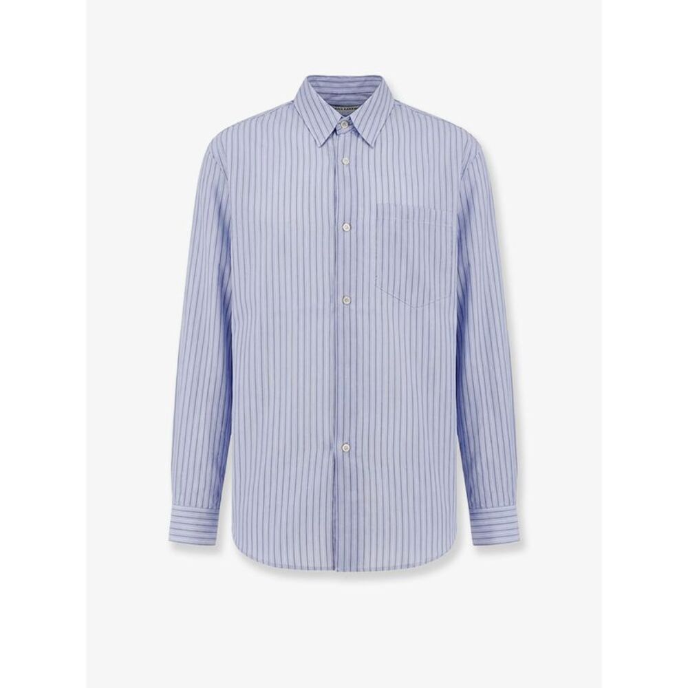 Tonywack Men Lyocell Shirt With Striped Motif